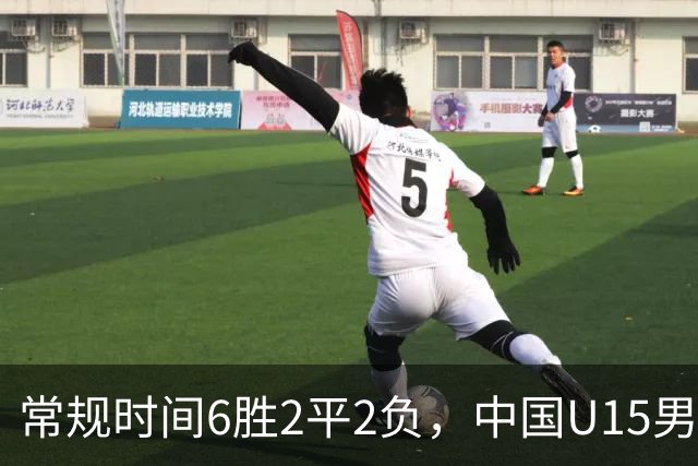 常规时间6胜2平2负，中国U15男足获得U15世界杯第50名